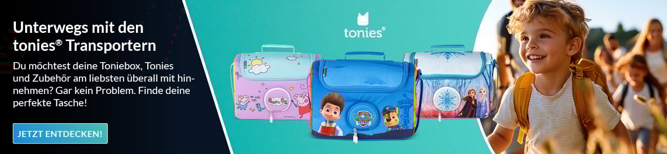 Tonies Transporter Stageteaser auf Spielzeug