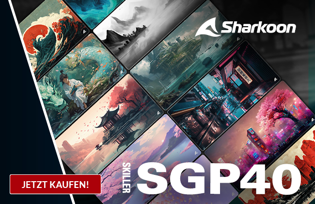 Sharkoon Ct klein mit Listing auf Gaming