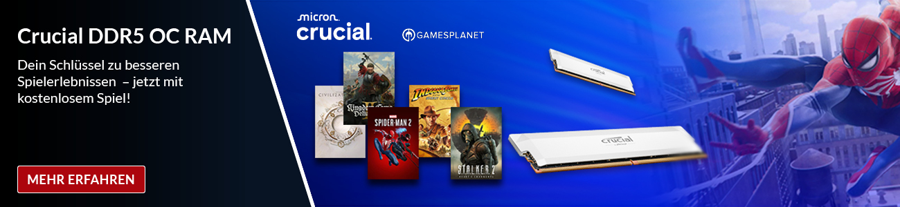 Crucial Gamesplanet Promo