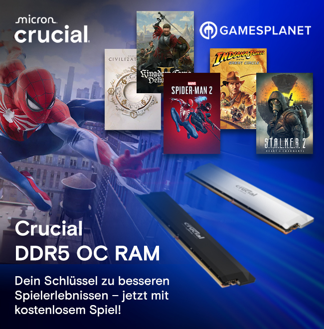Crucial Gamesplanet Promo