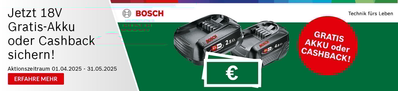 Gratis Akku oder Cashback