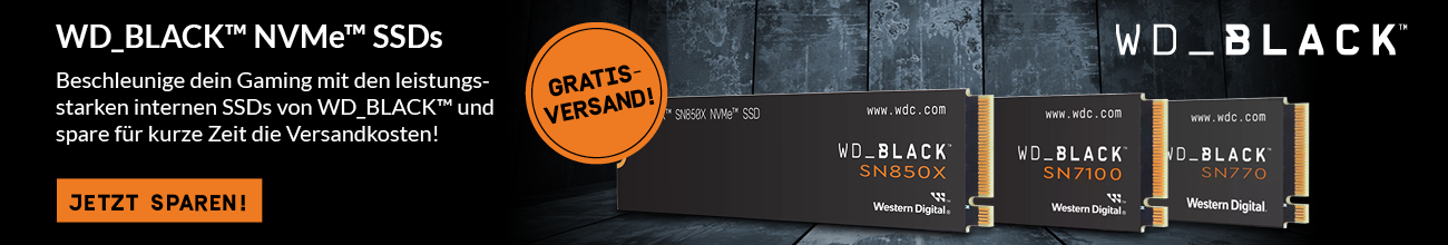 WD Black NVMe SSDs