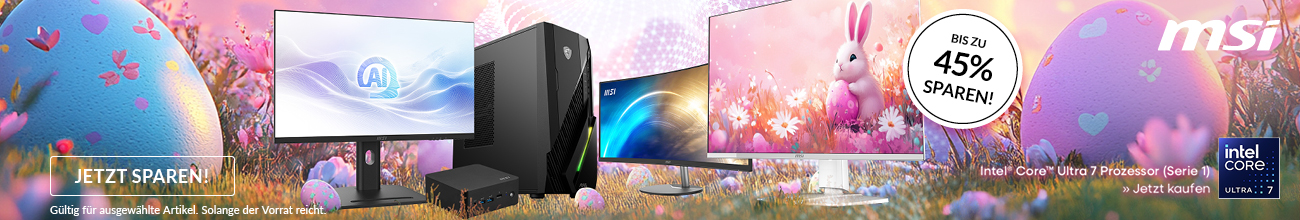 MSI Happy Easter Promo