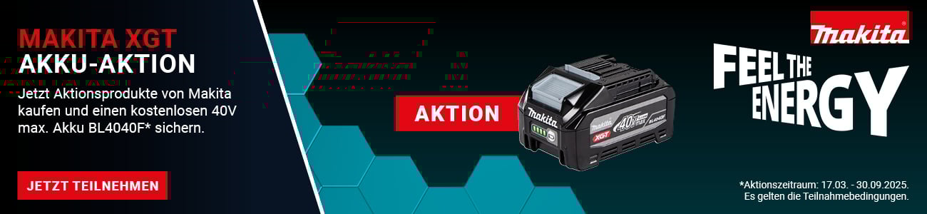 Makita XGT Serie Kampagne