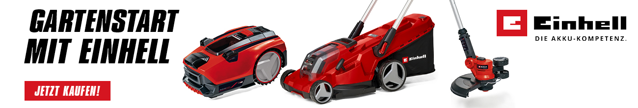 Einhell Garten Start Aktion