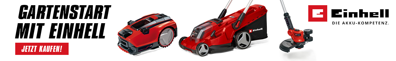 Einhell Garten Start Aktion