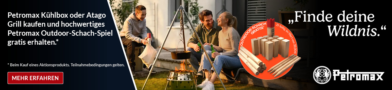 Petromax Outdoor-Schach Gratis Aktion