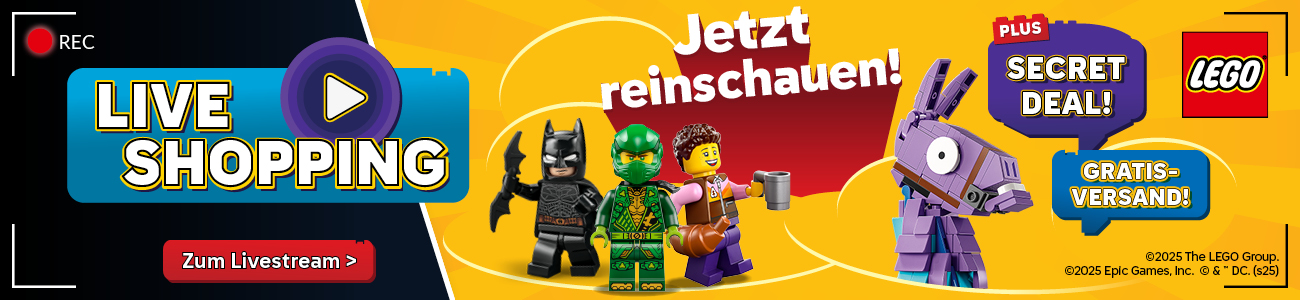 Lego Liveshopping am 12.06.2025