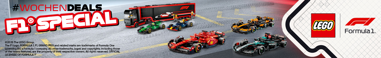 Lego F1 Wochendeals Special Werbemittel