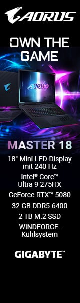 GIGABYTE AORUS MASTER 18 BYHC5DED65SP