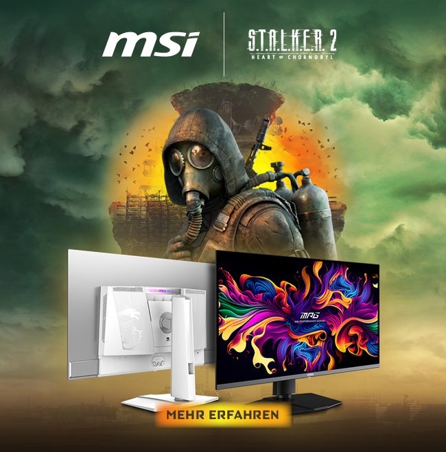 MSI PC TFT S.T.A.L.K.E.R 2 Game Code Bundle