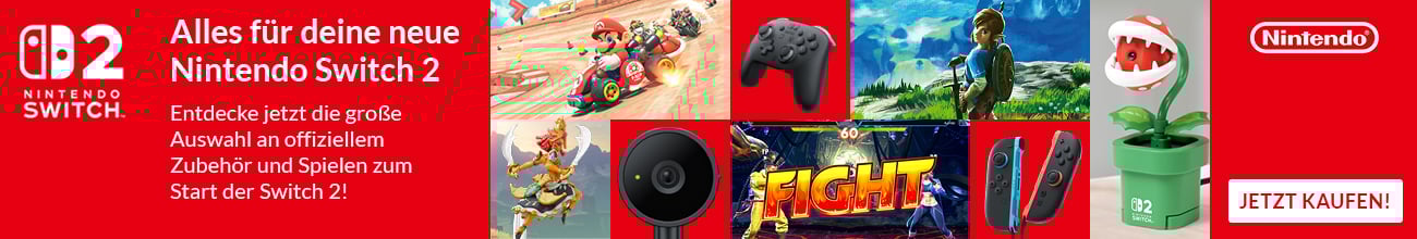Alles für deine neue Nintendo Switch 2