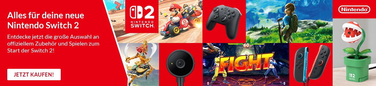 Alles für deine neue Nintendo Switch 2