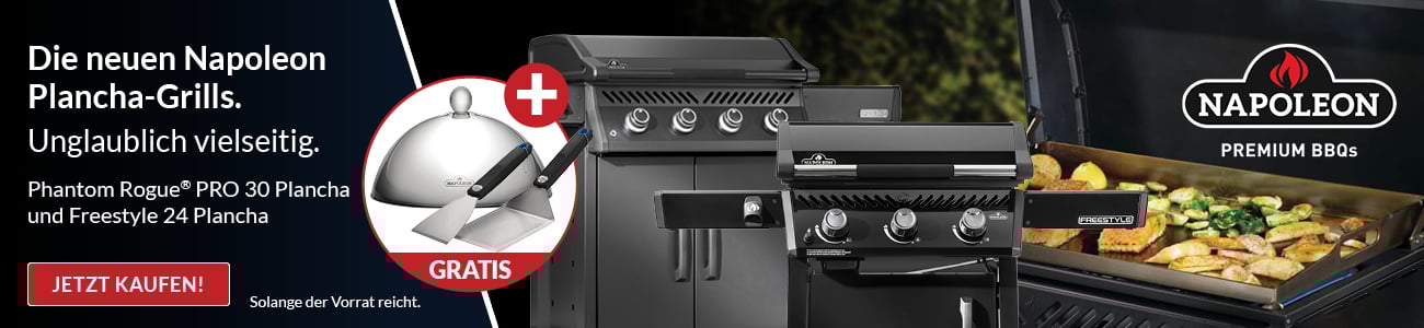 Napoleon Stageteaser auf Grill