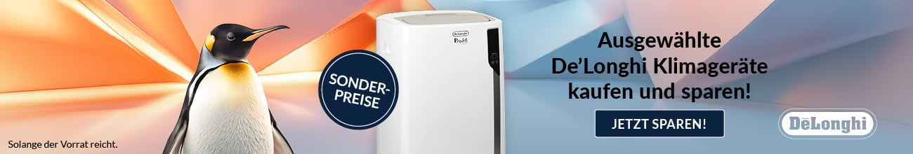 DeLonghi Klimageräte Aktion