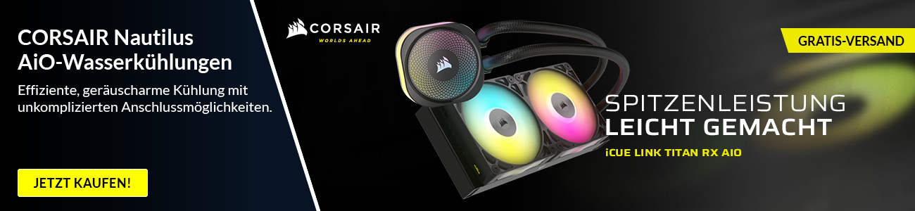 CORSAIR Nautilus AiO-Wasserkühlungen