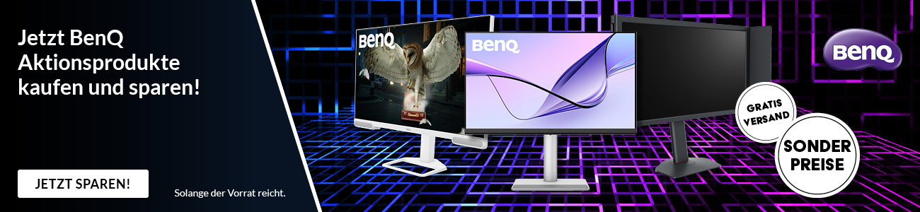 Jetzt BenQ Aktionsprodukte kaufen und sparen