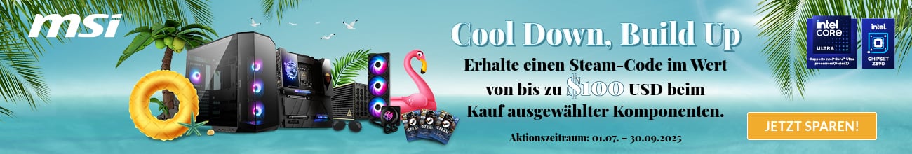 Pop-Up: MSI HW: Cool Down Build Up Kampagne
