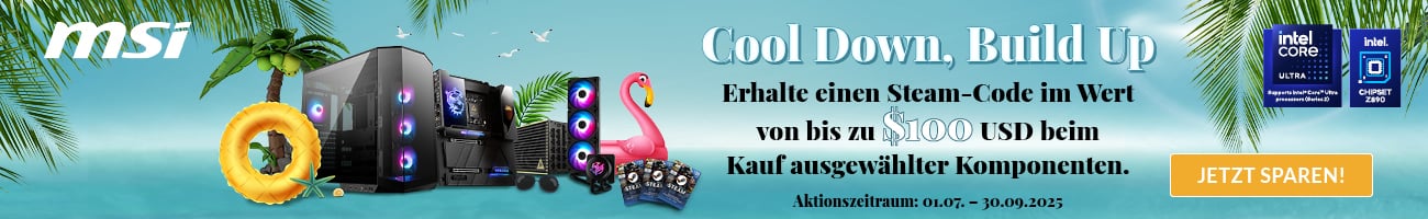 MSI HW: Cool Down Build Up Kampagne