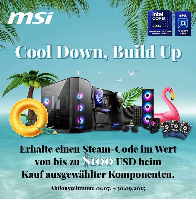 MSI HW: Cool Down Build Up Kampagne