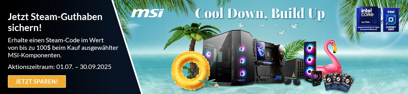 Pop-Up: MSI HW: Cool Down Build Up Kampagne
