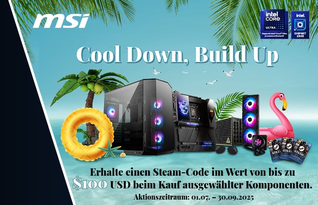 MSI HW: Cool Down Build Up Kampagne